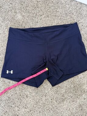 Under Armour Women's Navy Athletic Stretch Shorts